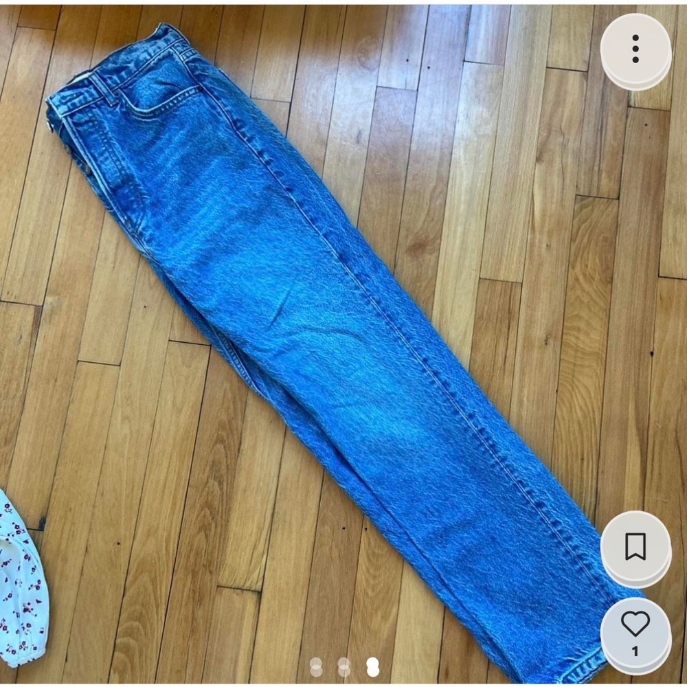 REFORMATION SIZE 27 STRAIGHT LEG JEANS